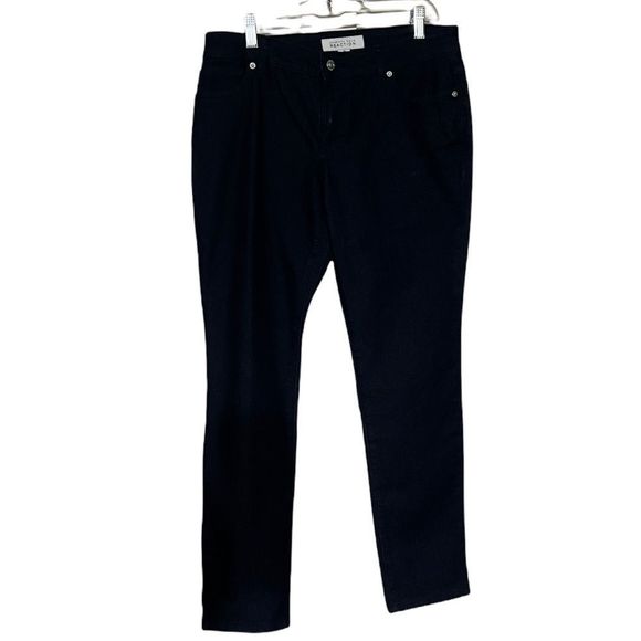 Kenneth Cole Reaction Dark Wash Jeans Sz 10 Straight Leg - Picture 1 of 10